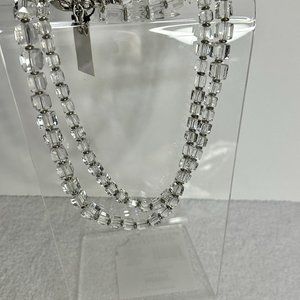 White House Black Market Glass Necklace